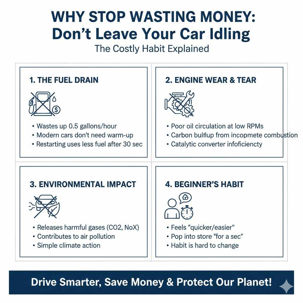 Why Stop Wasting Money Don't Leave Your Car Idling


