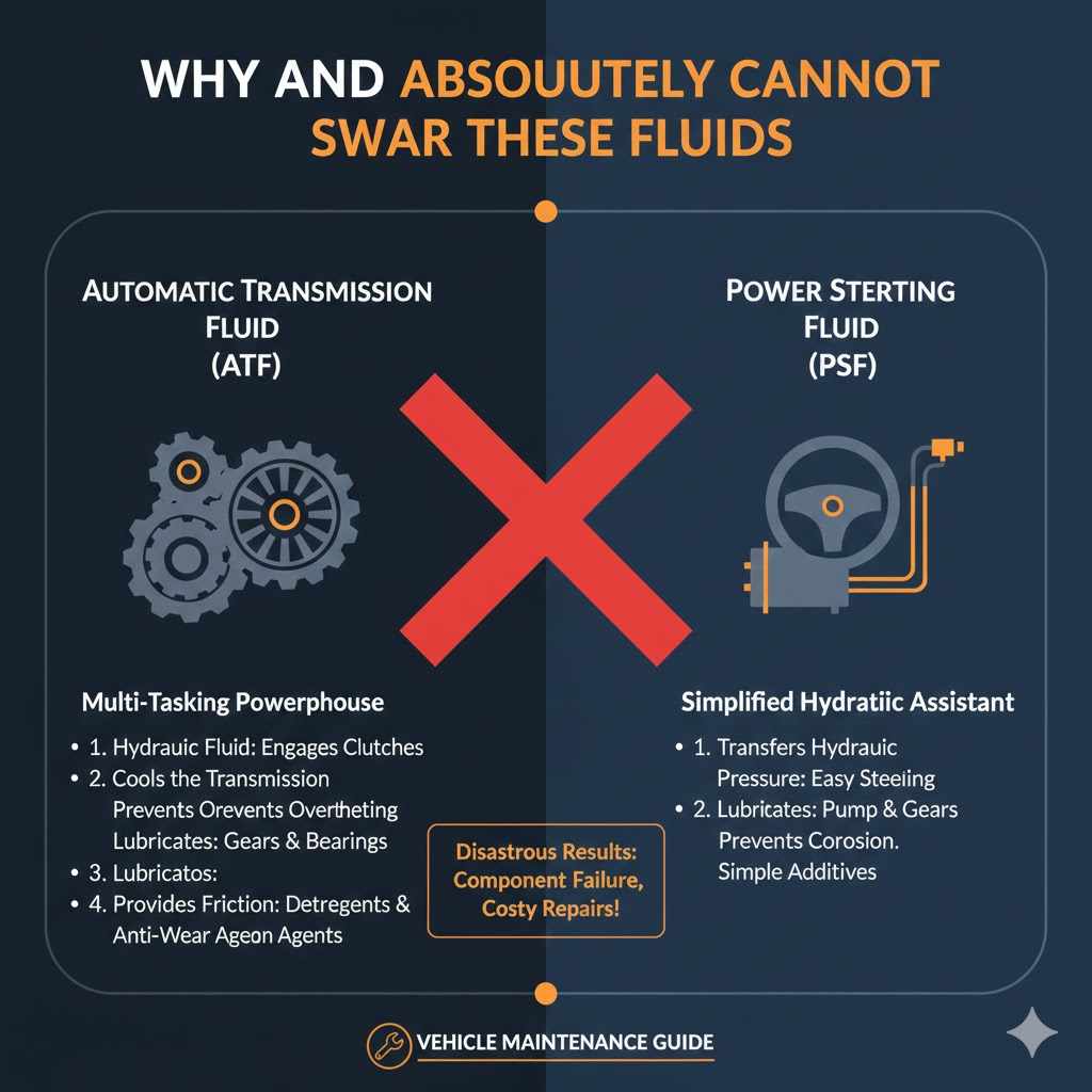 Why You Absolutely Cannot Swap These Fluids

