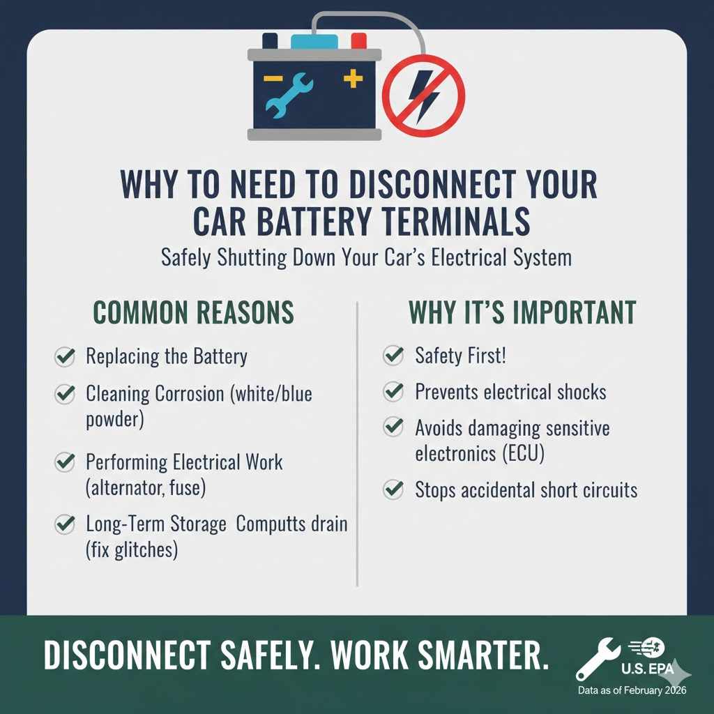 Why You Need to Disconnect Your Car Battery Terminals