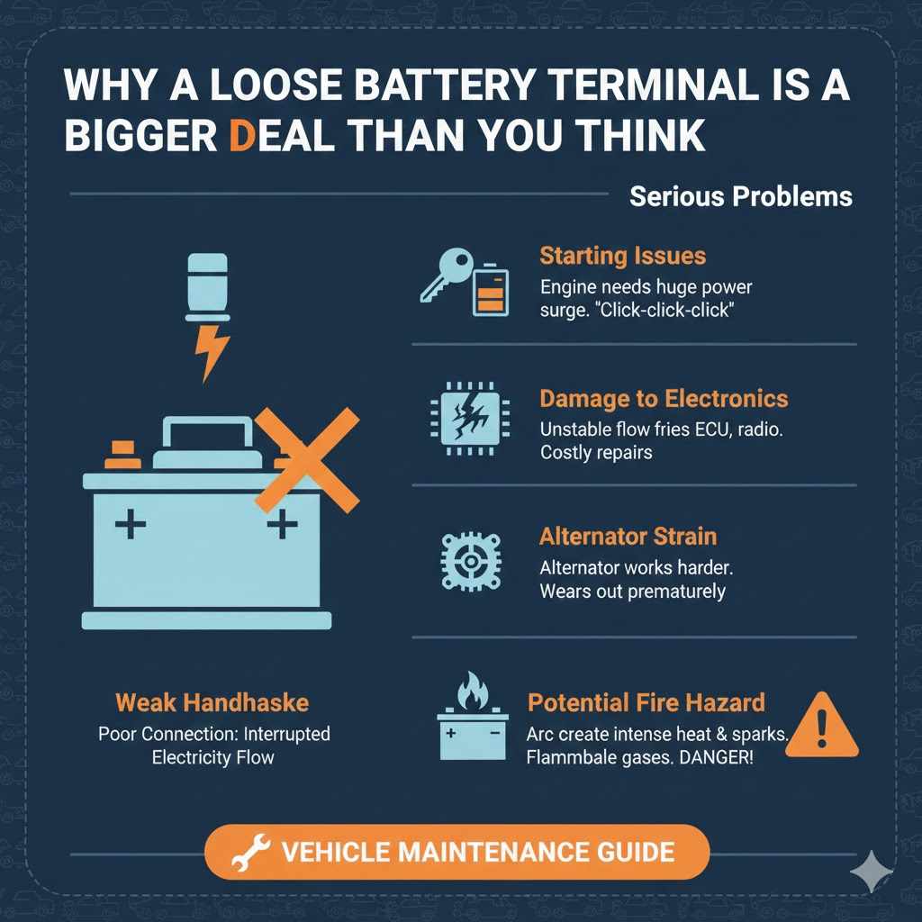 Why a Loose Battery Terminal is a Bigger Deal Than You Think

