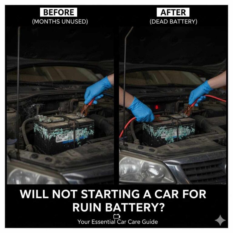 Will Not Starting a Car for Months Ruin Battery?