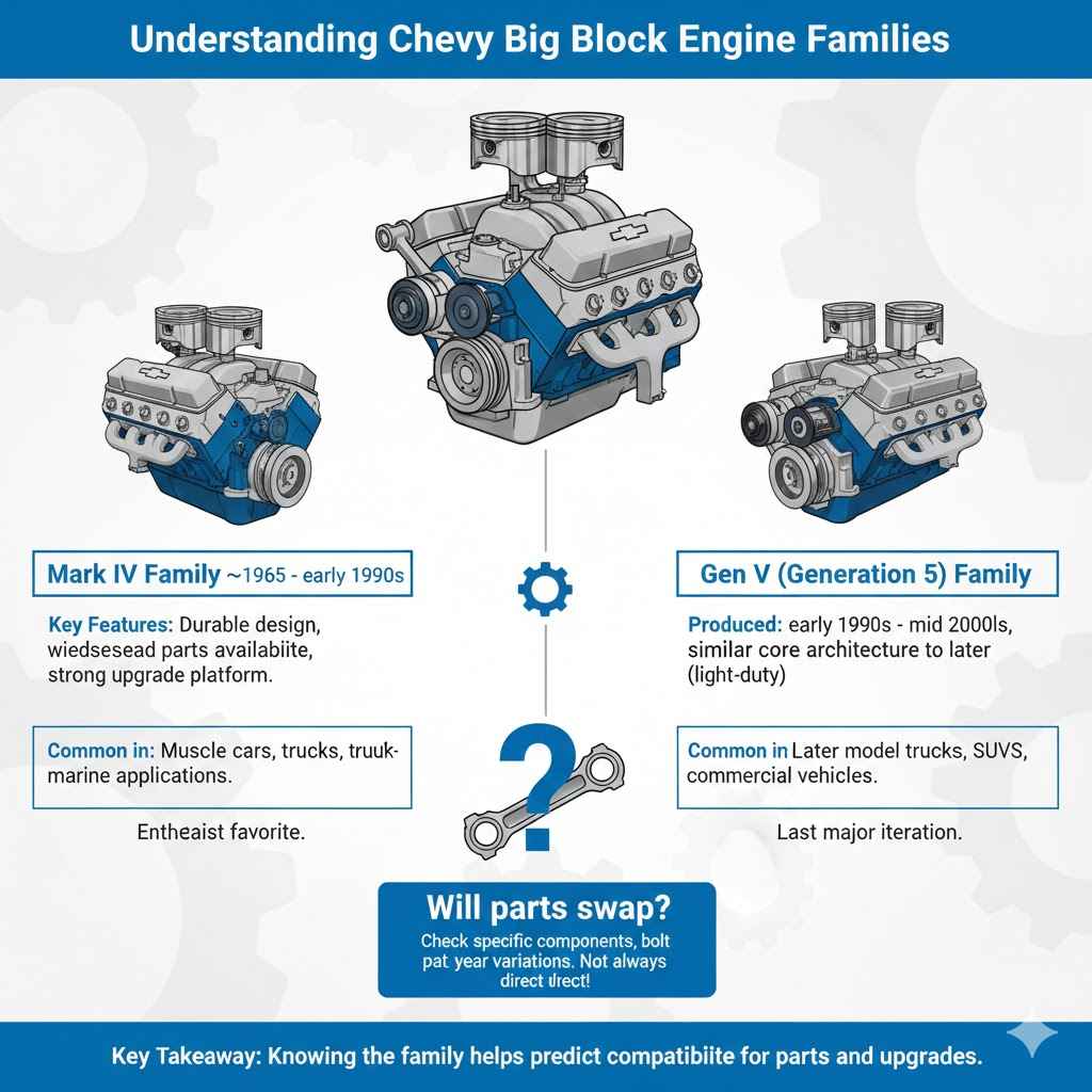 Understanding Chevy Big Block Engine Families