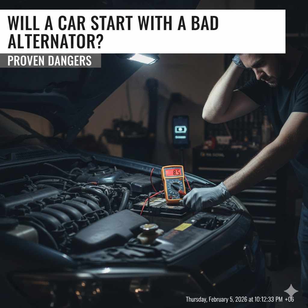 Will a Car Start With a Bad Alternator