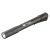 Black Streamlight Stylus Pro aluminum penlight with pocket clip