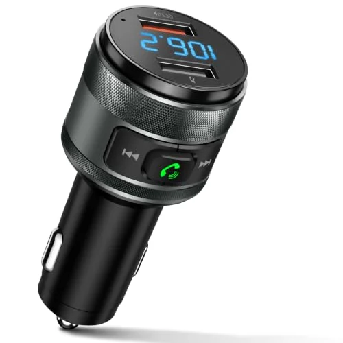IMDEN Bluetooth 6.0 FM transmitter car kit with hands-free calling
