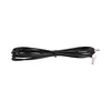 SiriusXM 3 foot satellite radio antenna extension cable coiled, black cable with two connectors