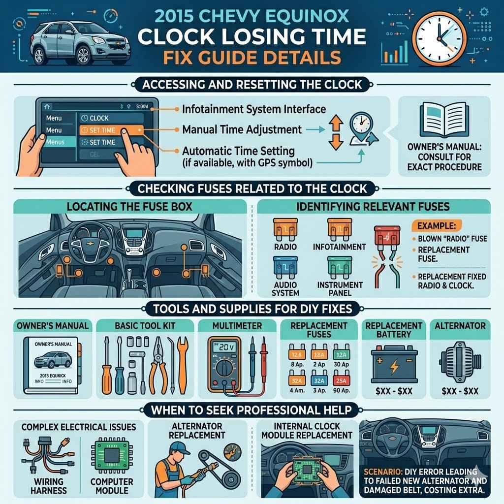 2015 Chevy Equinox Clock Losing Time Fix Guide Details