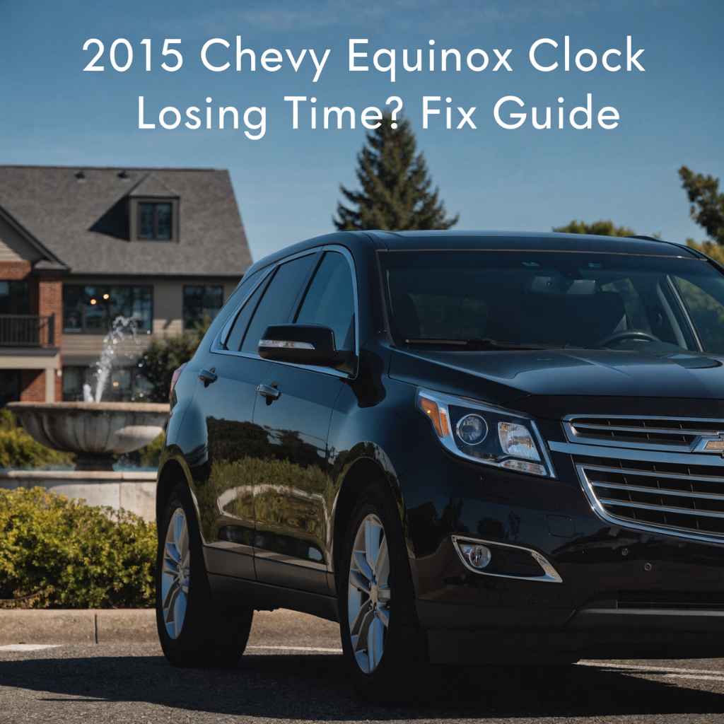 2015 Chevy Equinox Clock Losing Time
