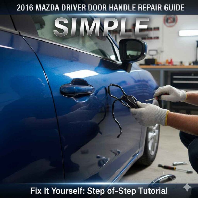 2016 Mazda Driver Door Handle Repair Guide Simple
