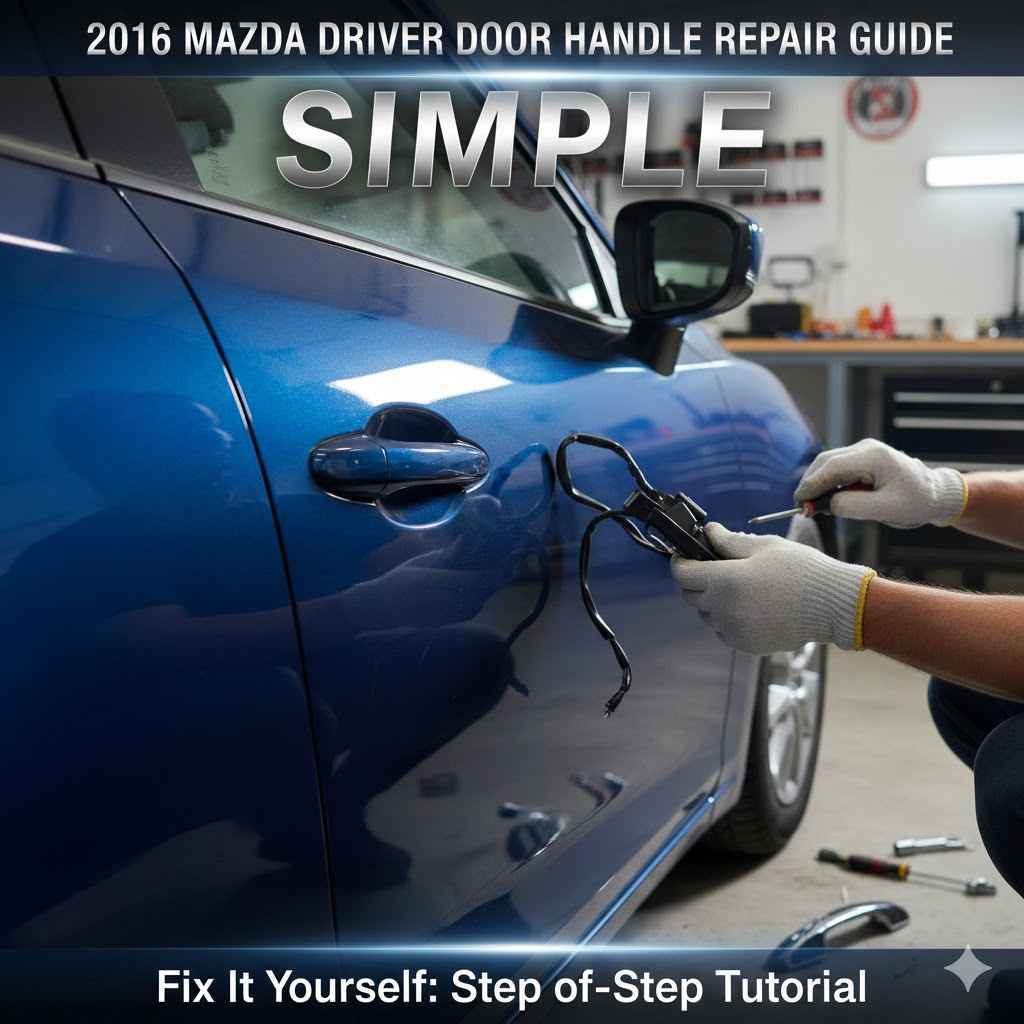 2016 Mazda Driver Door Handle Repair Guide Simple