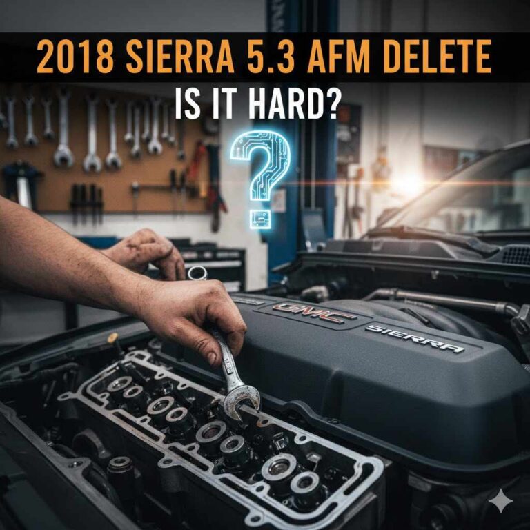 2018 Sierra 5.3 AFM Delete Is It Hard