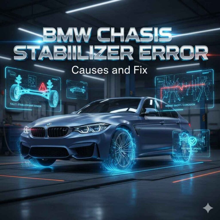 BMW Chassis Stabilizer Error