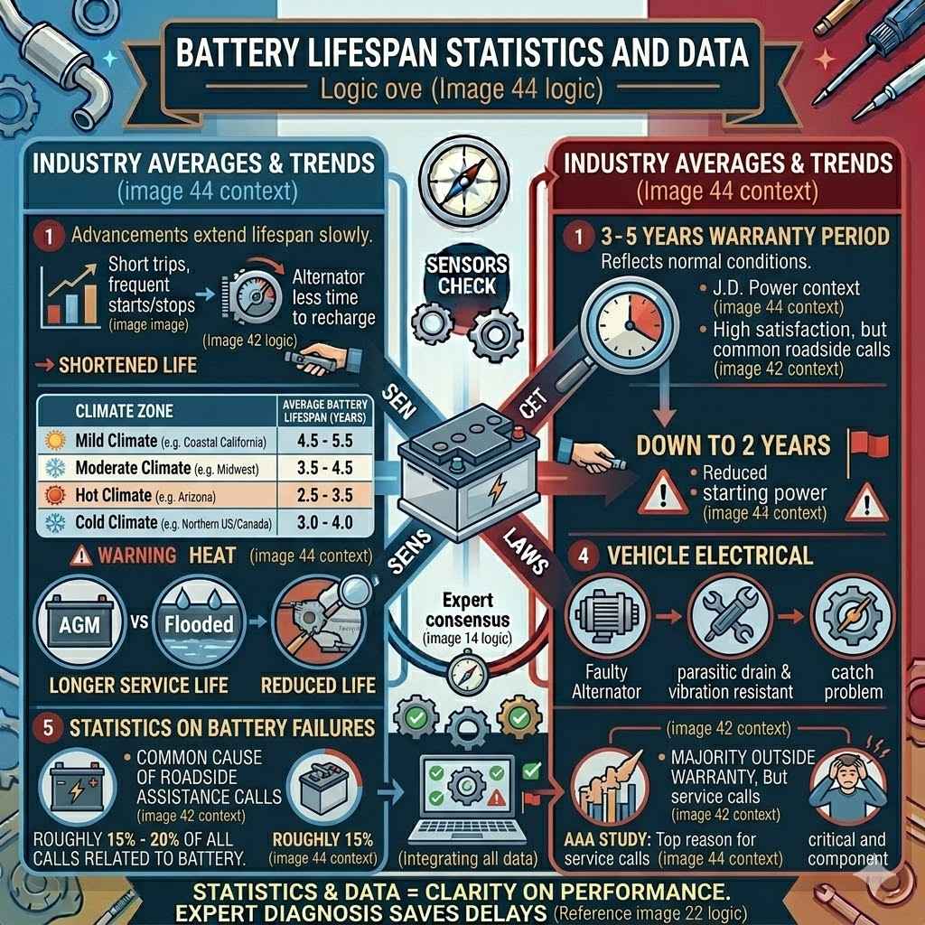 Battery Lifespan Statistics and Data