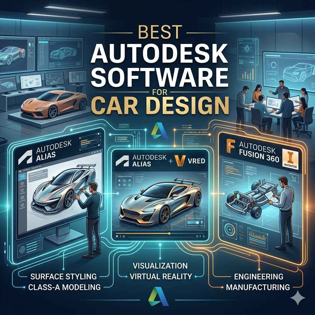 Best Autodesk Software for Car Design