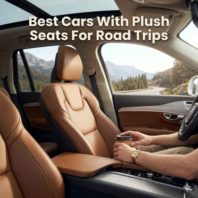 Best Cars With Plush Seats For Road Trips
