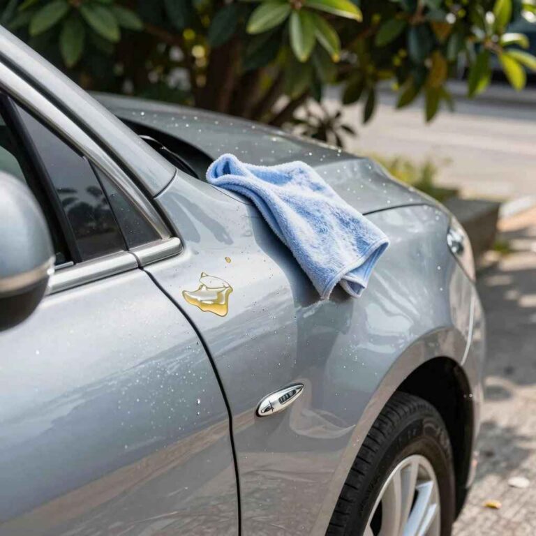 Best Ways to Remove Tree Sap from Car Paint