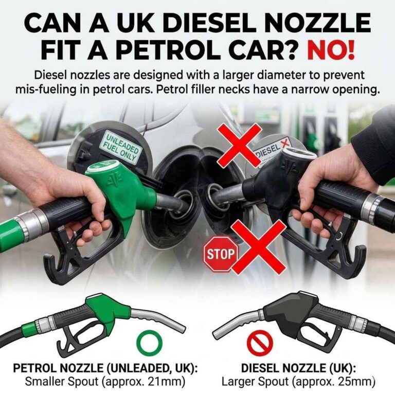 Can A Uk Diesel Nozzle Fit A Petrol Car