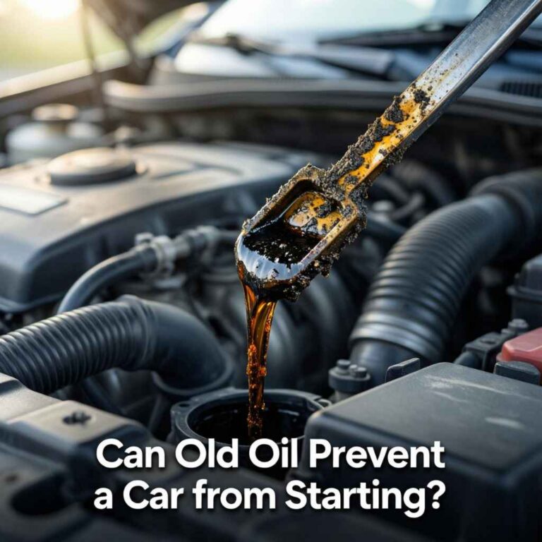 Can Old Oil Prevent a Car from Starting?