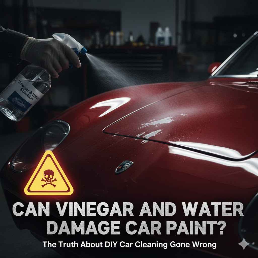Can Vinegar and Water Damage Car Paint