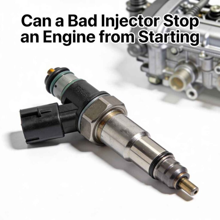Can a Bad Injector Stop an Engine from Starting