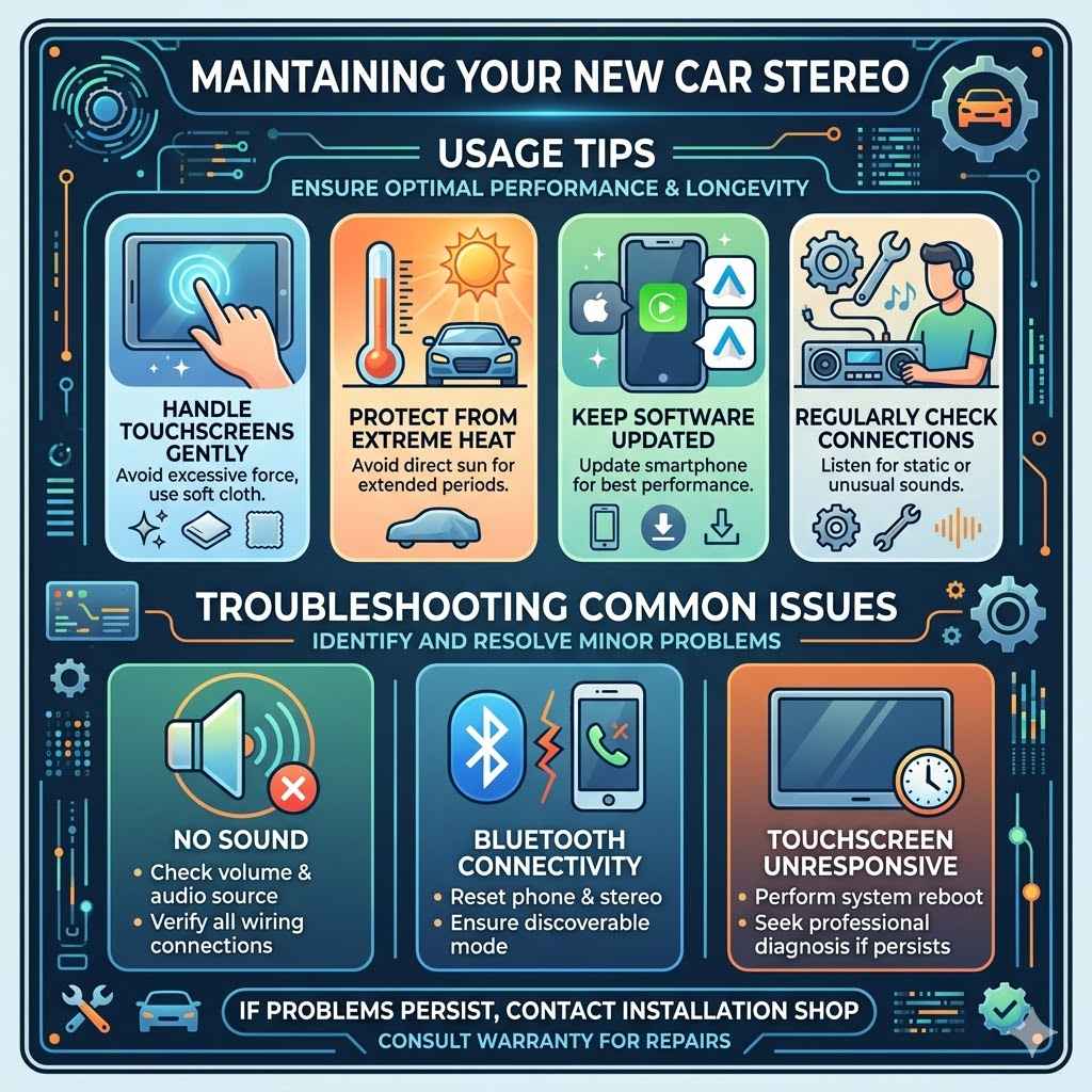 Maintaining Your New Car Stereo