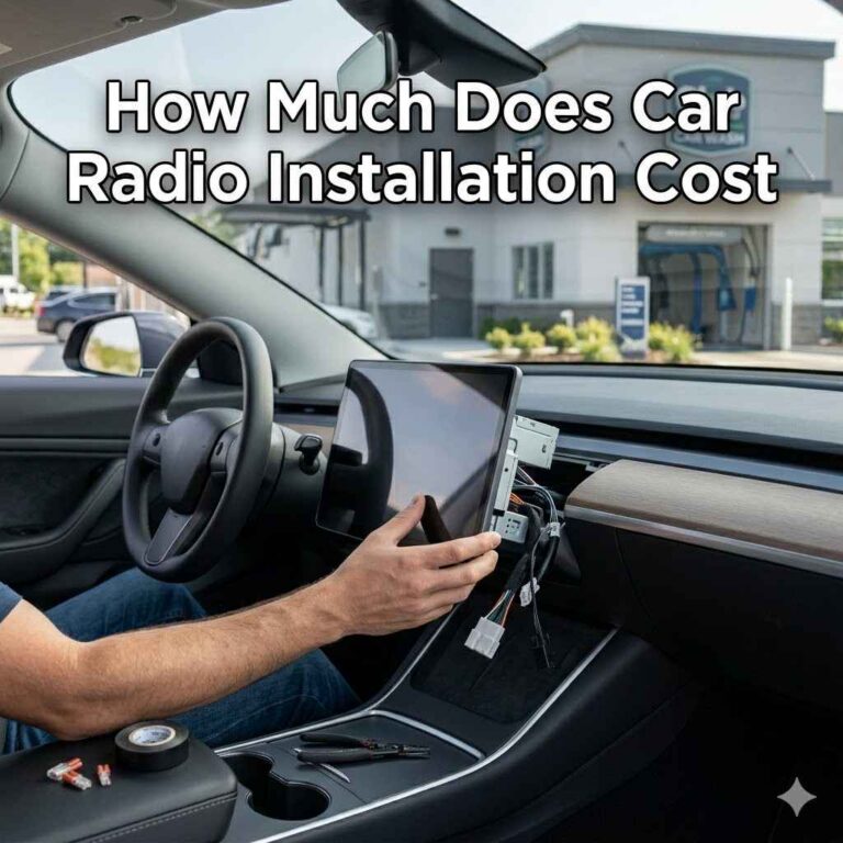 How Much Does Car Radio Installation Cost