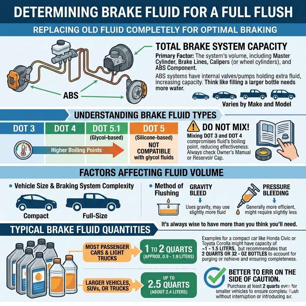 Determining How Much Brake Fluid Is Needed for a Full Flush