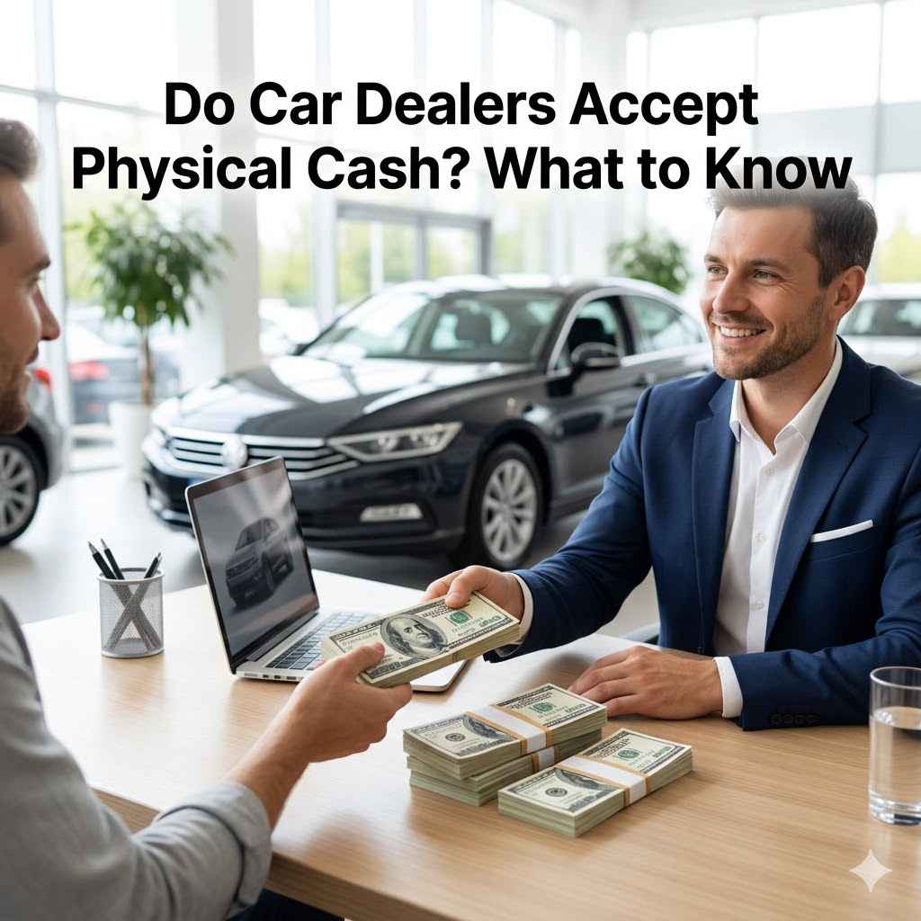 Do Car Dealers Accept Physical Cash