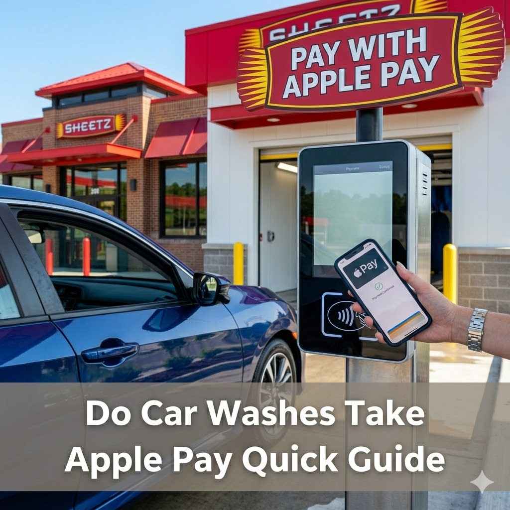 Do Car Washes Take Apple Pay