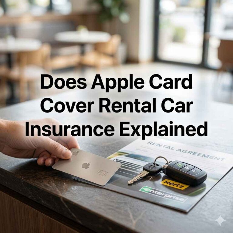 Does Apple Card Cover Rental Car Insurance