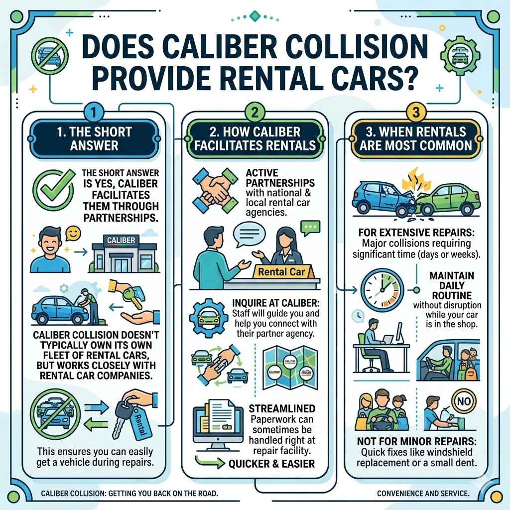 Does Caliber Collision Provide Rental Cars