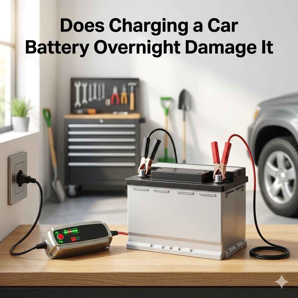 Does Charging a Car Battery Overnight Damage It