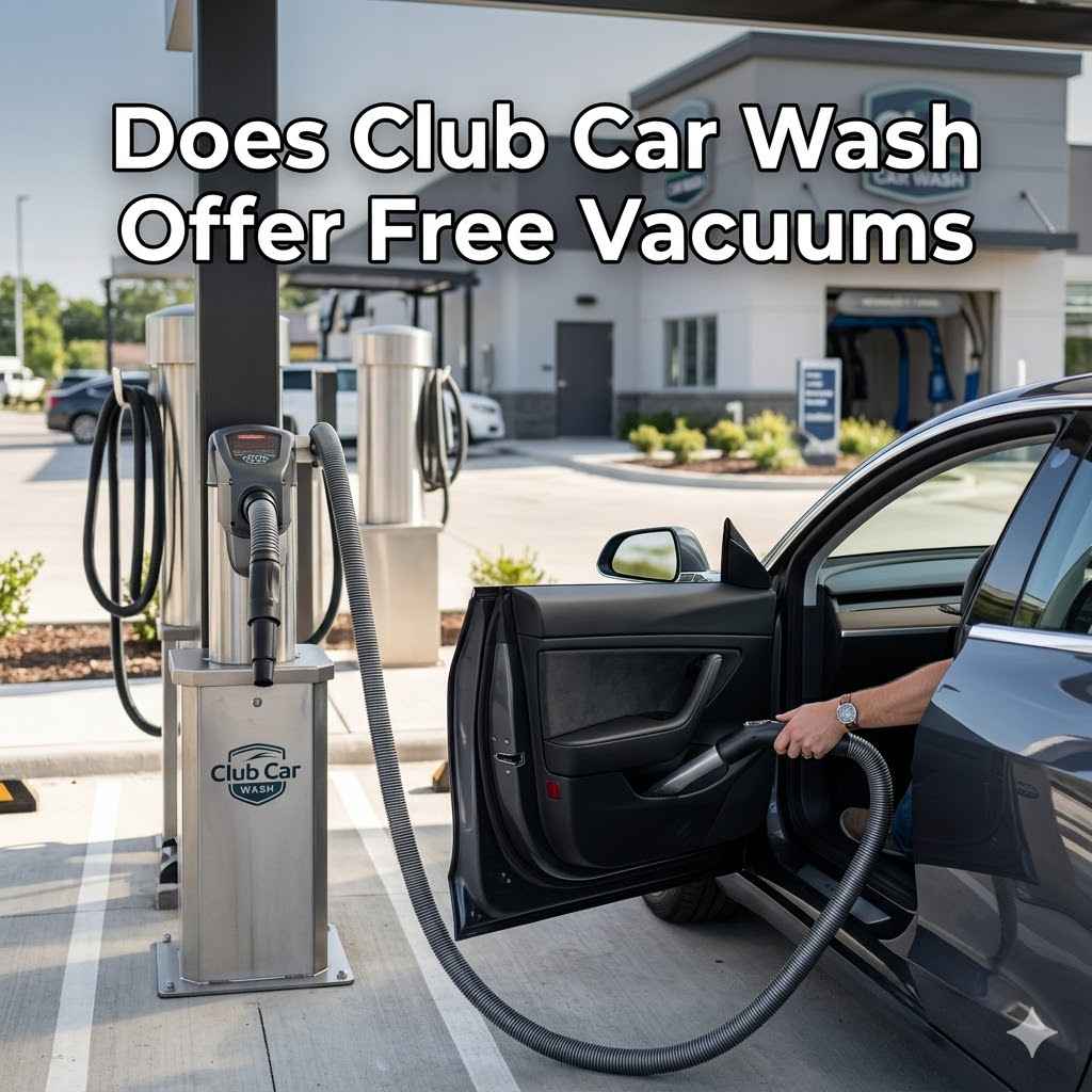 Does Club Car Wash Offer Free Vacuums
