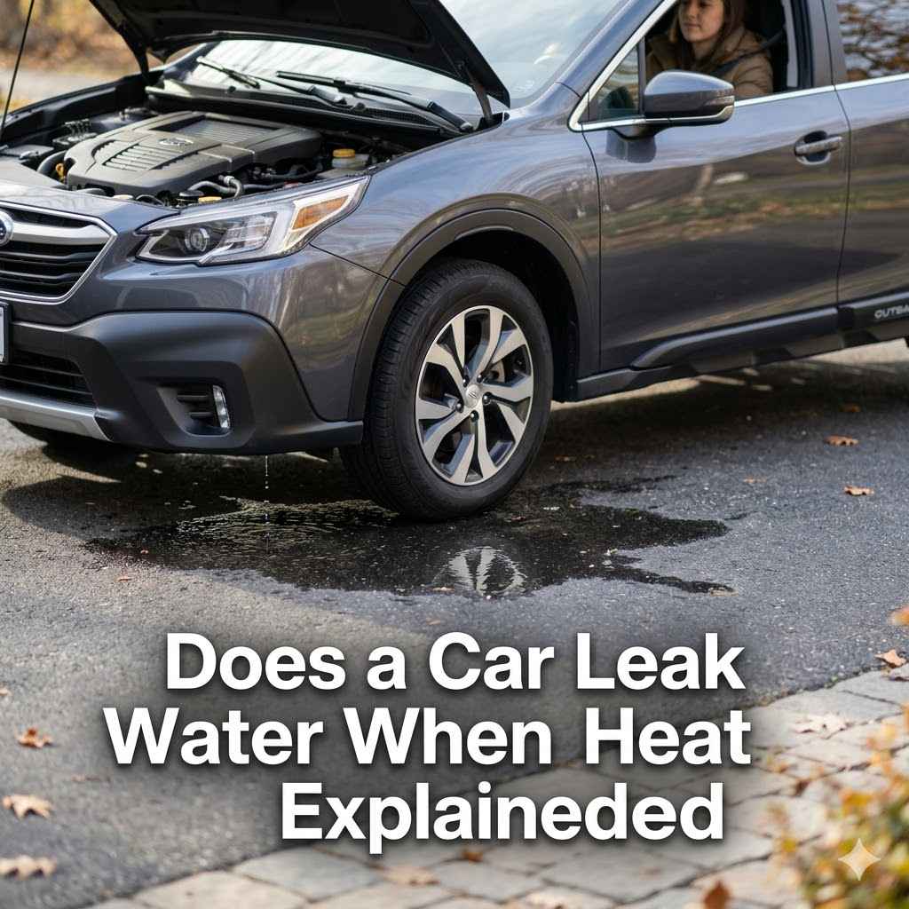Does a Car Leak Water When Heat Is On