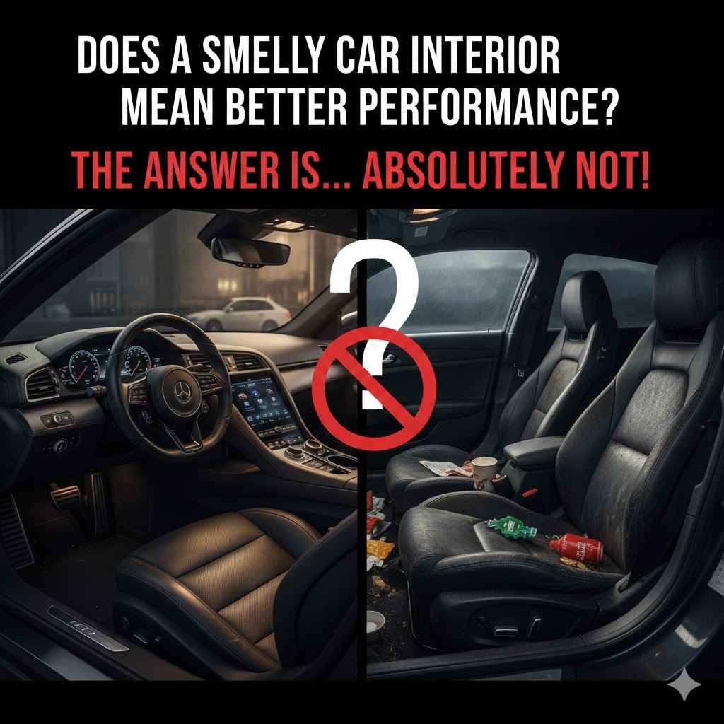 Does a Smelly Car Interior Mean Better Performance