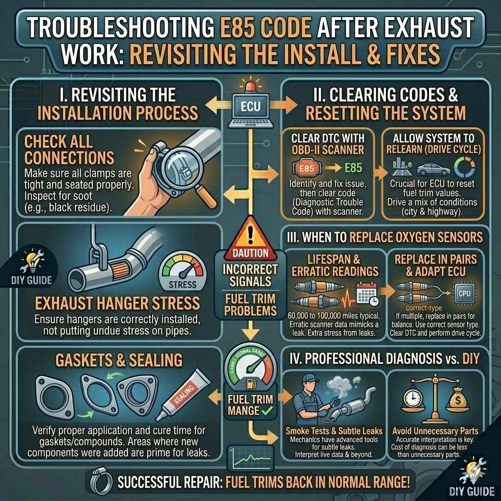 Fixing the Wrong Exhaust Install and E85 Code