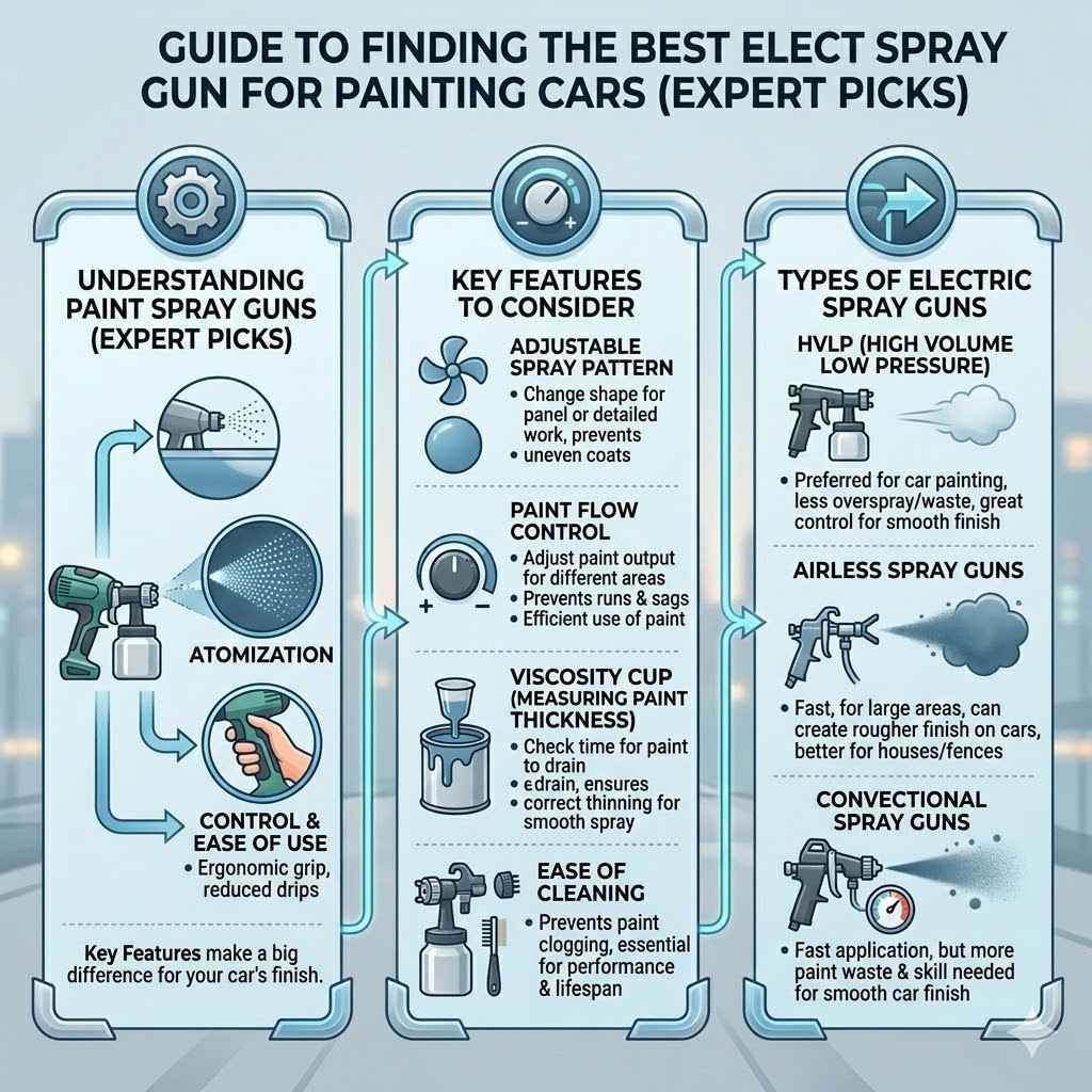 Finding the Best Electric Spray Gun for Painting Cars