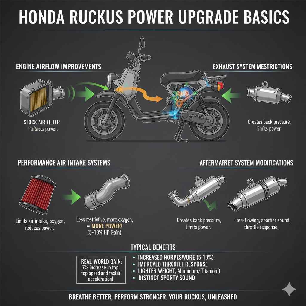 Honda Ruckus Power Upgrade Basics