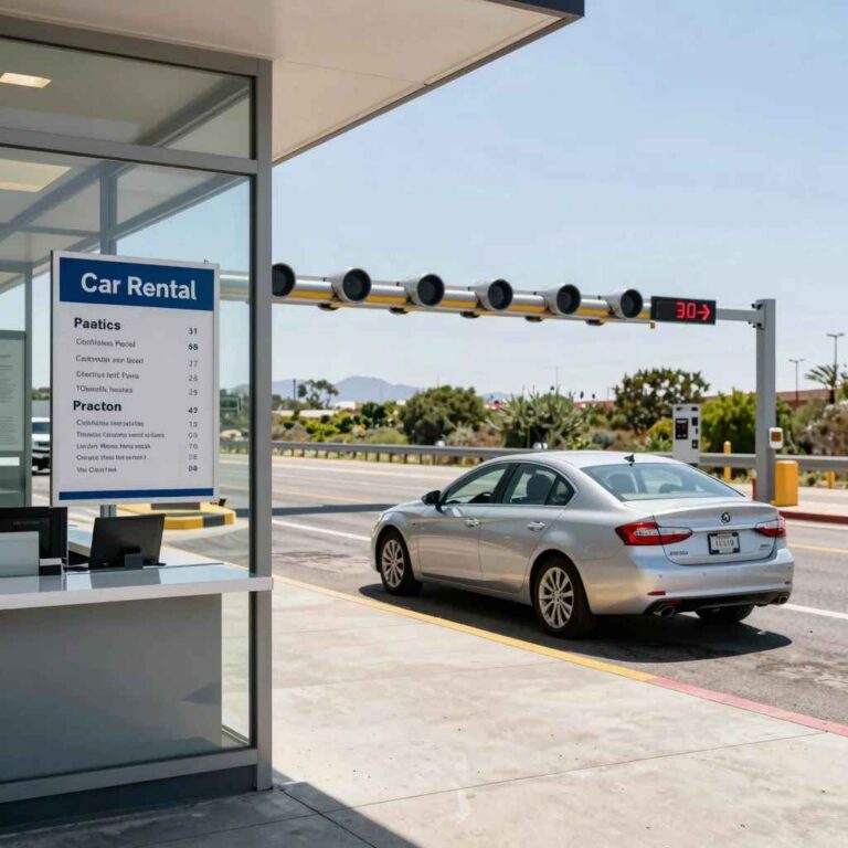 How Car Rentals Handle California Tolls