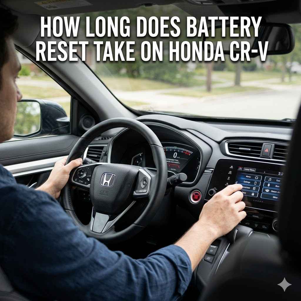 How Long Does Battery Reset Take on Honda CR-V