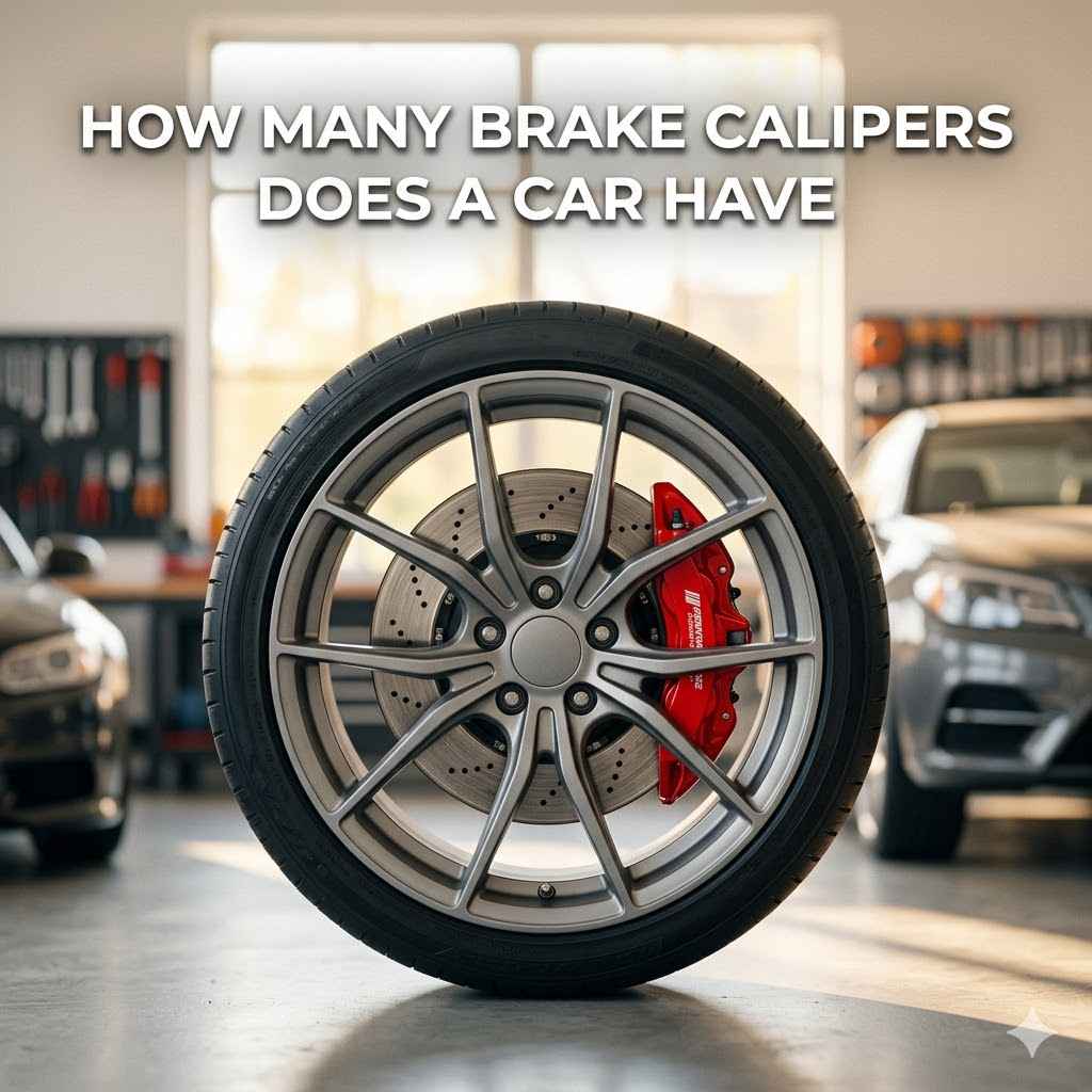 How Many Brake Calipers Does a Car Have