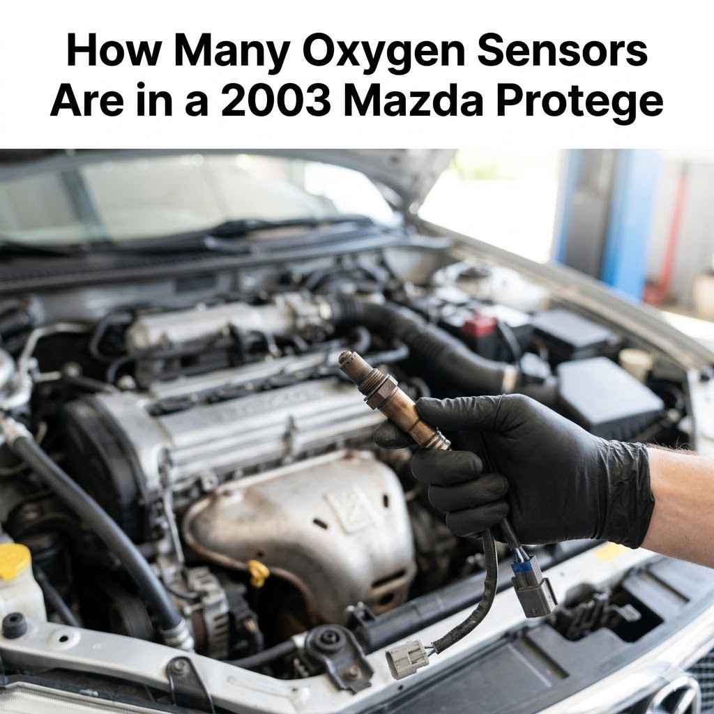 How Many Oxygen Sensors Are in a 2003 Mazda Protege