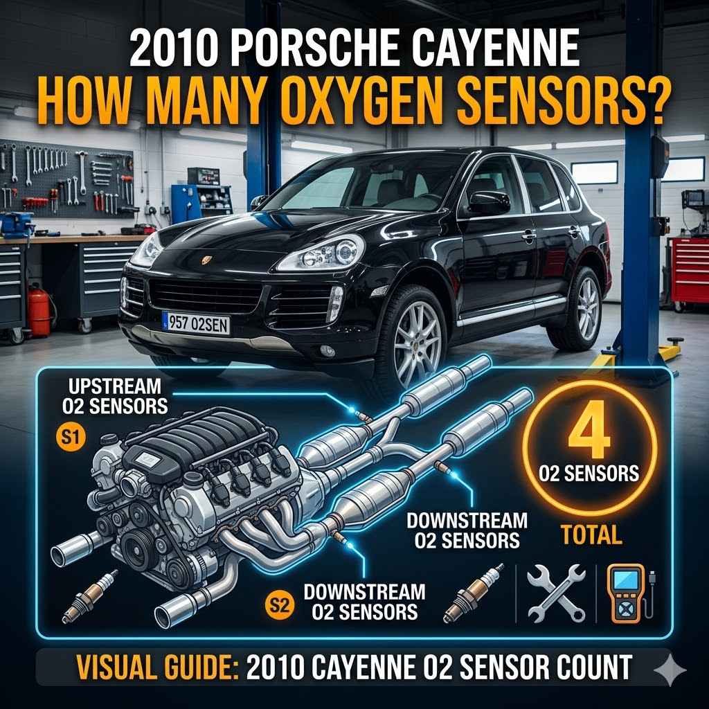 How Many Oxygen Sensors On A 2010 Porsche Cayenne?