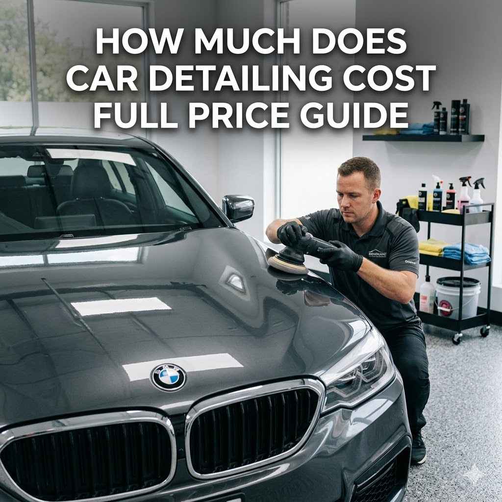 How Much Does Car Detailing Cost Full Price Guide