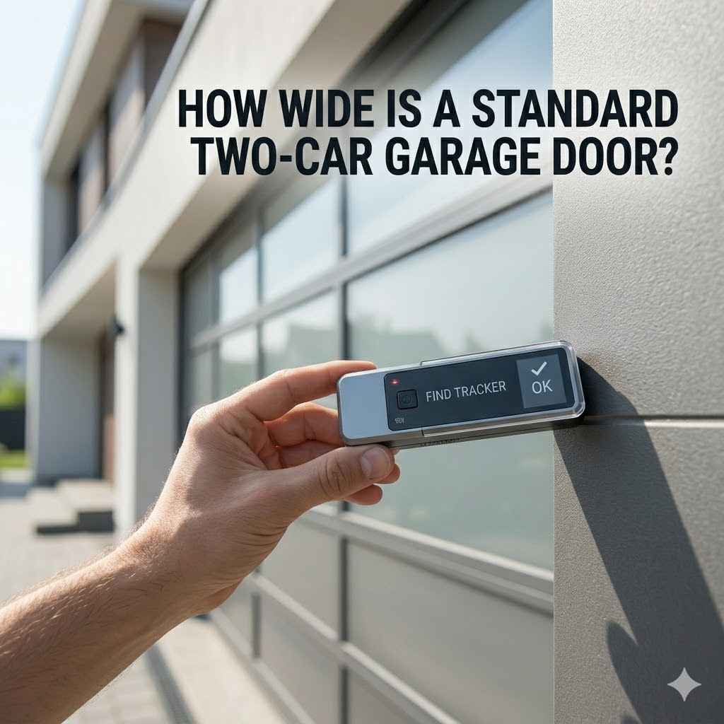 How Wide Is A Standard Two-Car Garage Door?
