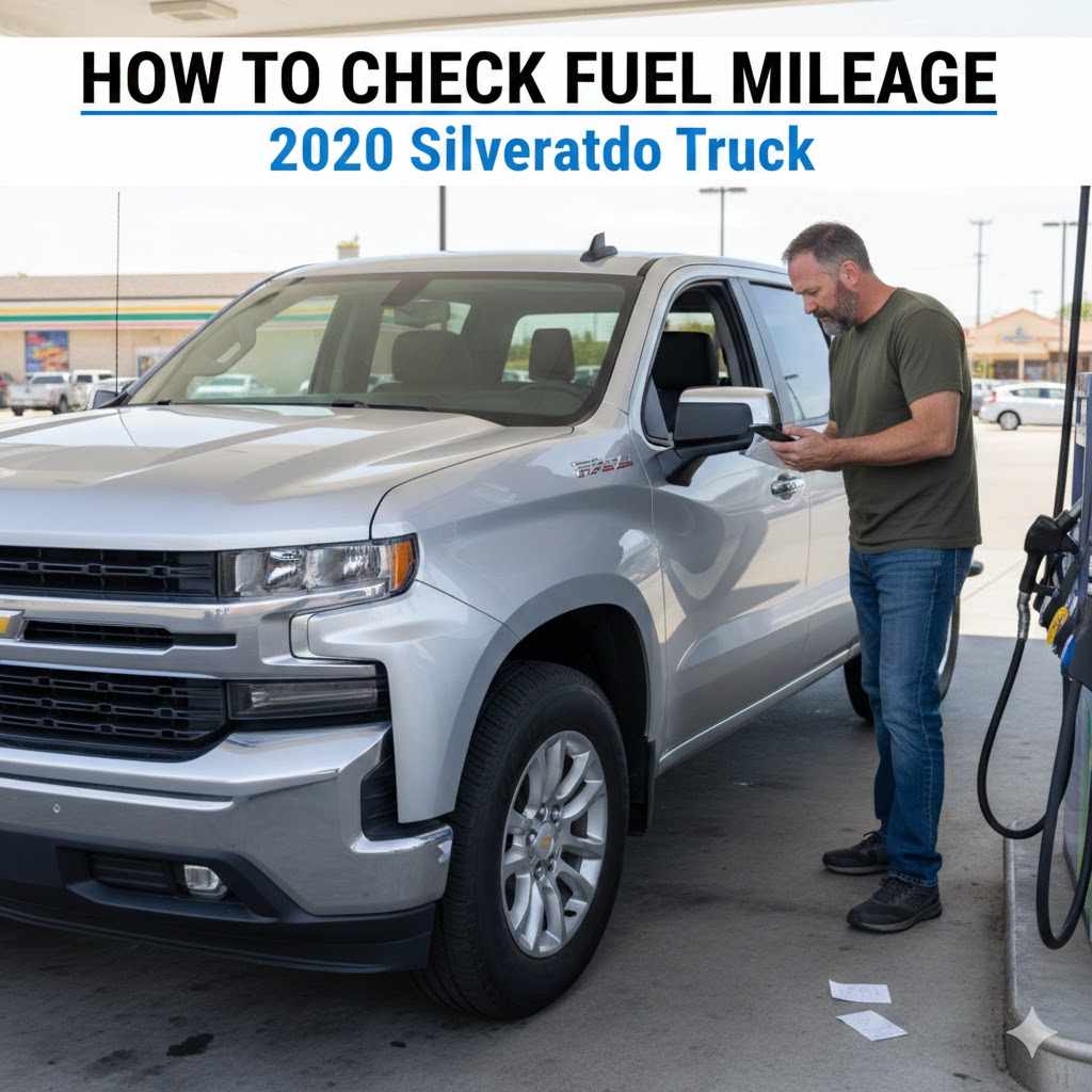 How to Check Fuel Mileage 2020 Silverado Truck