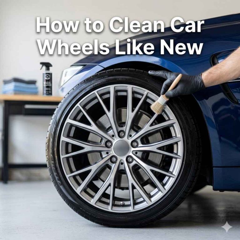 How to Clean Car Wheels Like New