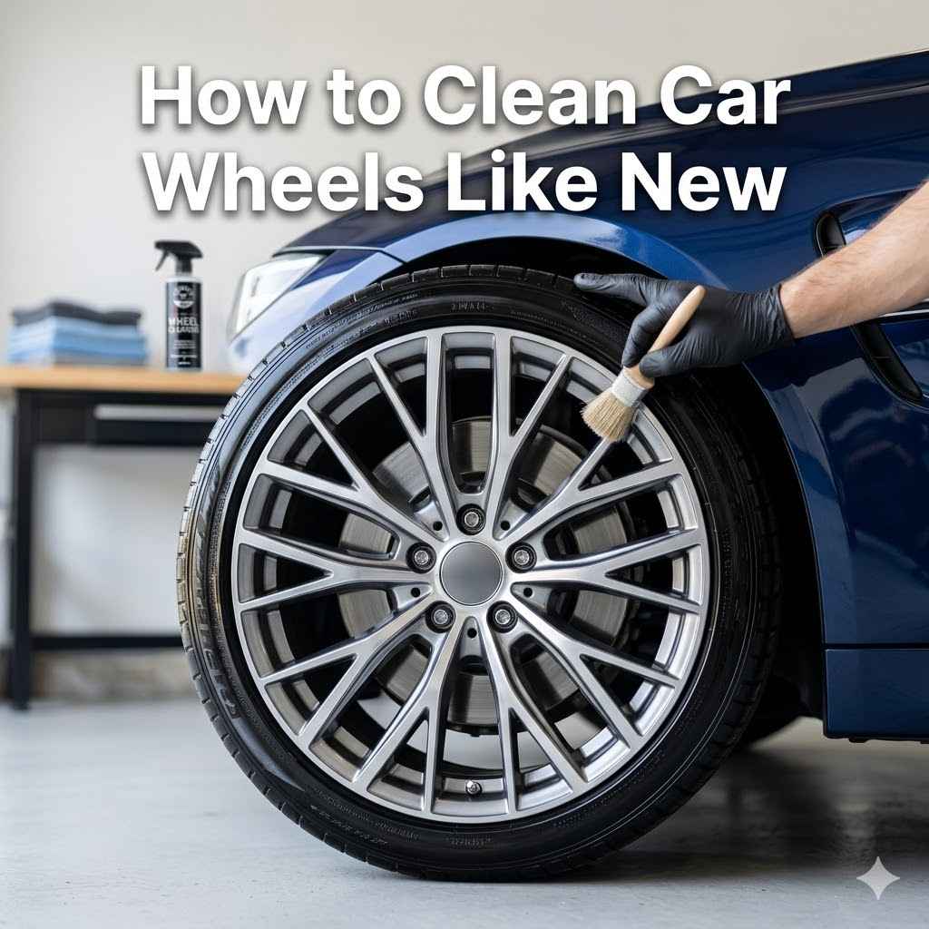 How to Clean Car Wheels Like New