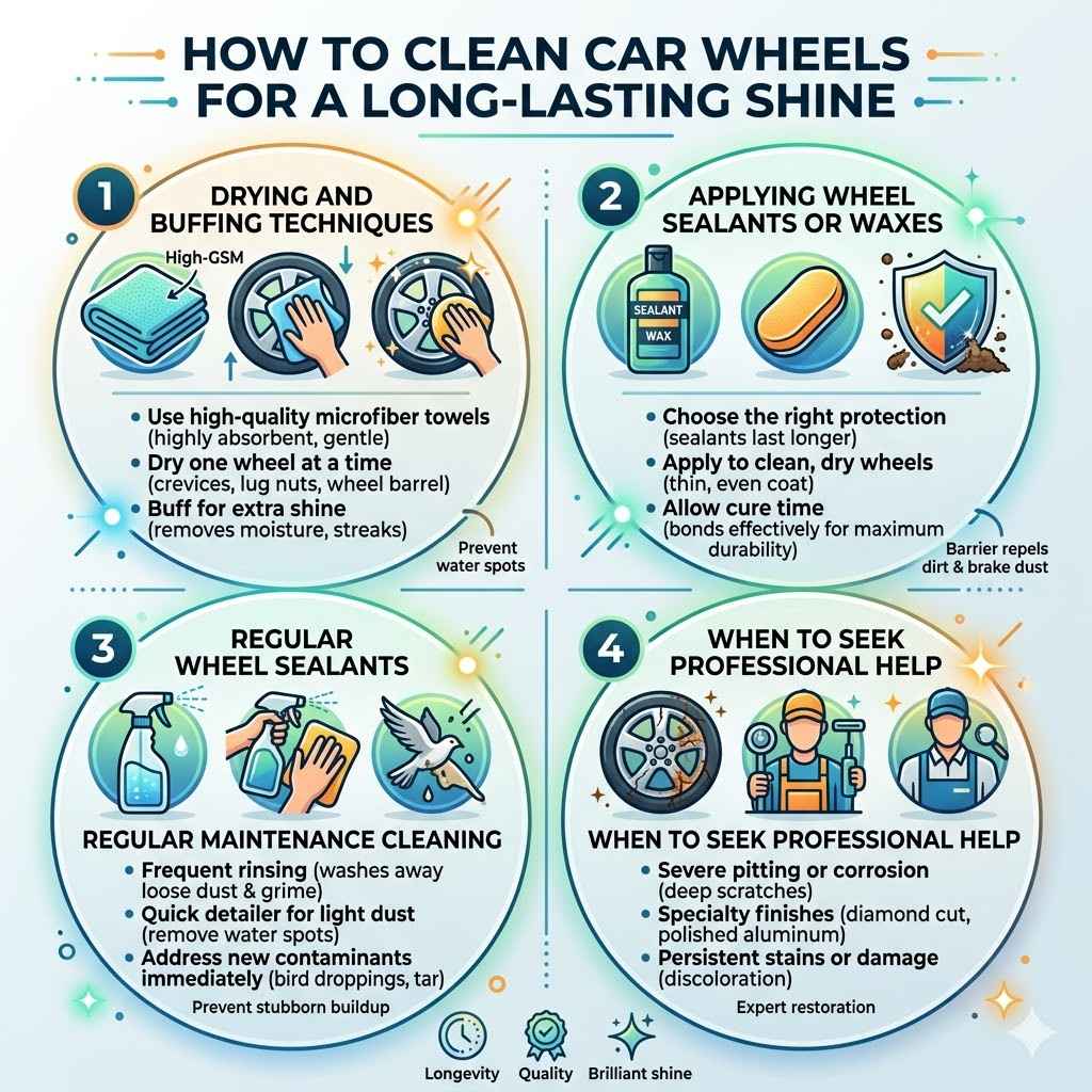 How to Clean Car Wheels for a Long-Lasting Shine