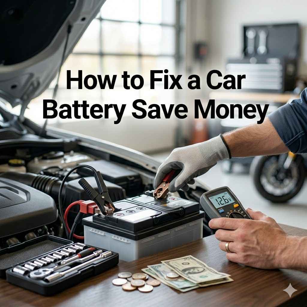 How to Fix a Car Battery Save Money